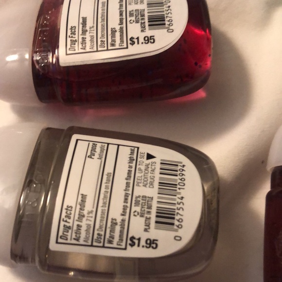 NWT 8- Bath & Body Works Gel Hand Sanitizers 1- Oz - Picture 4 of 4